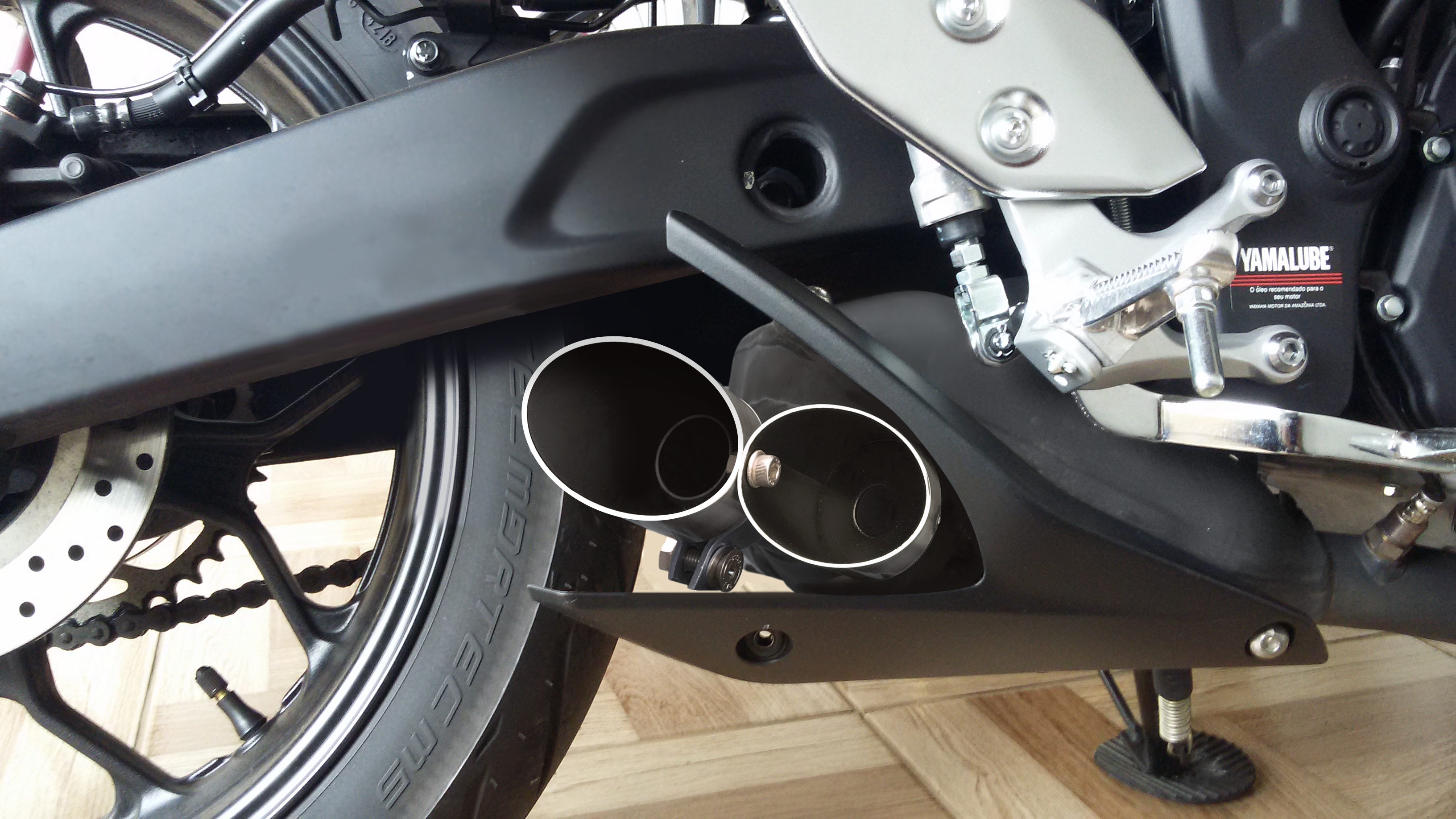 Sport Exhaust for Yamaha R3 and MT03